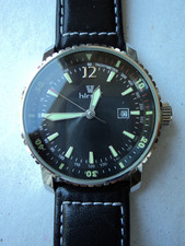 "HIRSCH" XXL Herren Uhr, Militär/Pilot, top Zustand.