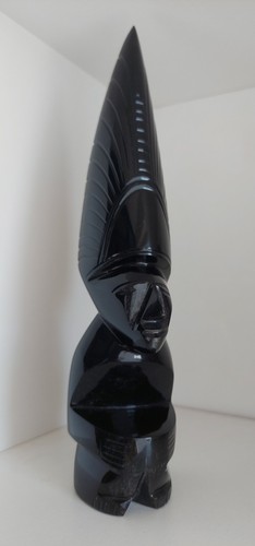 Große handgeschnitzte figur - handgeschnitzte,
