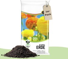 Blumenerde 20l für Balkon