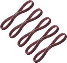 10 KLINGSPOR Vlies Schleifbänder f. Bandfeile versch. Breiten-Längen-Körnungen