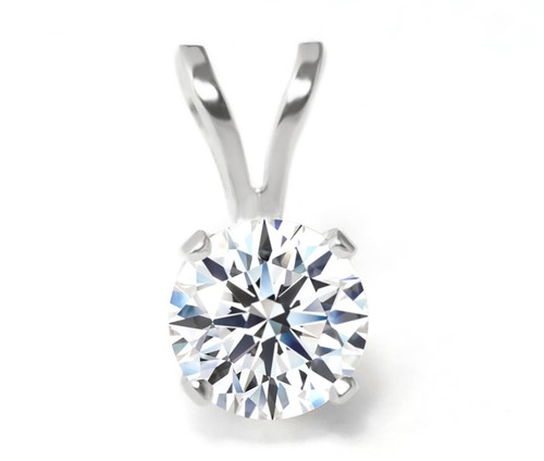 Anhänger mit diamant - diamant,, 0,52ct