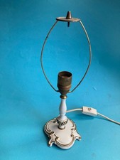 Klassische Lampe im Barockstil Stehlampe Nachttischlampe 36cm o. Schirm Vintage