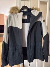 Ziener Skijacke Damen Blau/Grau Gr. 40 Wie Neu Winterjacke Outdoor Wintersport