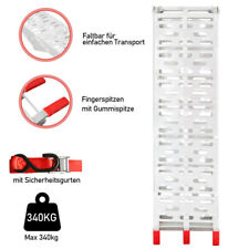 Auffahrrampe max. 340kg Alu Motorradrampe Auffahrschiene Klappbar Verladerampe