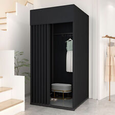 Umkleidekabine Freistehend Mobile Umkleidekabine Rahmen mit Vorhang Umkleideraum