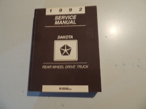 1992 repair manual - 1992,