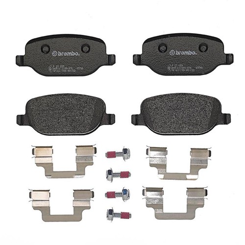 Brembo bremsklötze hinten - bremsklötze, mit