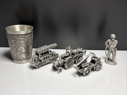 Feuerwehr zinn figuren und - zinn,