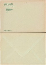 Briefumschlag Carl Jacobi Chemische Textilreinigung  Kränzelstraße 17 Görlitz