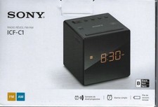 Sony, ICF-C1B Uhrenradio, (LED-Display - Alarm) - schwarz - Neu / OVP