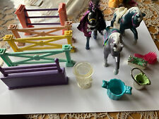 Kenner Meine kleine Tierwelt  3 x Pferde Springpferde mit Zubehör ohne OVP