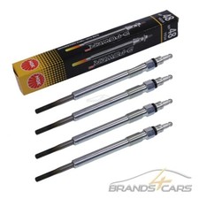 4x NGK GLÜHKERZE FÜR AUDI A3