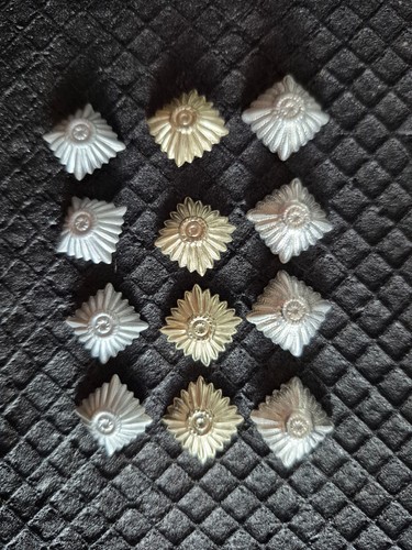 12x bundeswehr offizier - bundeswehr, sterne