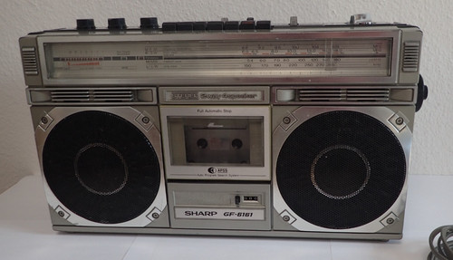 Sharp 6161 ghettoblaster - sharp,