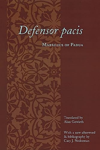 Defensor pacis marsilius - pacis, –