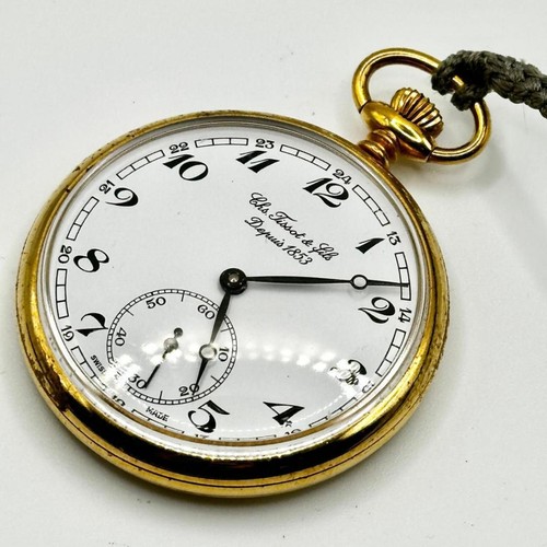 Tissot handaufzug taschenuhr - tissot,