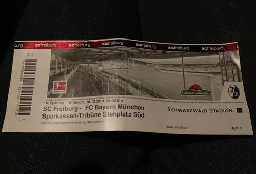 Used sammler ticket - used, sc