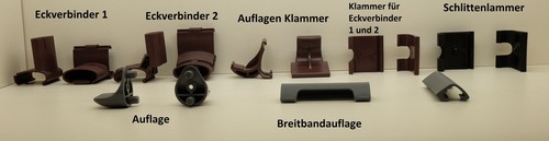 Eckverbinder klammern auflagen - eckverbinder,