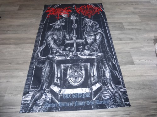 Archgoat flag flagge textil - archgoat,