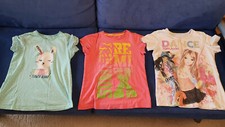 3 Marken T-Shirts für Mädchen Gr. 128