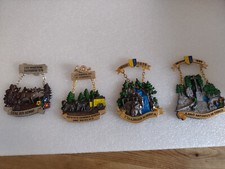 4 PLAKETTE WANDERABZEICHEN