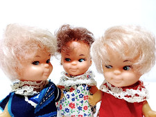 DARLING Puppen Big Head 70er