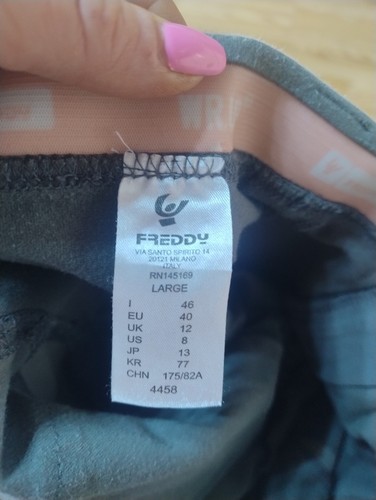 Freddy jeggings grau - up,