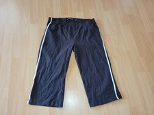 Damen 3/4 Hose schwarz weiß Bonprix Größe 44/46