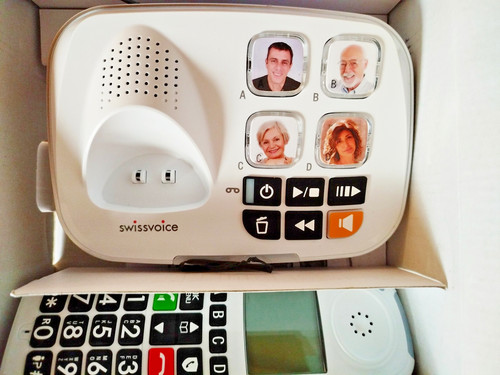 Seniorentelefon swissvoice mit