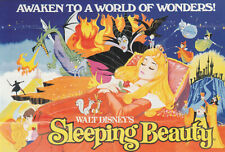 ✪ SLEEPING BEAUTY International, Disney FILM-POSTKARTE/ANSICHTSKARTE NEU