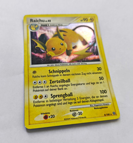 Pokémon raichu 8 - pokémon, lv.45