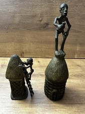 Afrikanische Bronzefiguren –