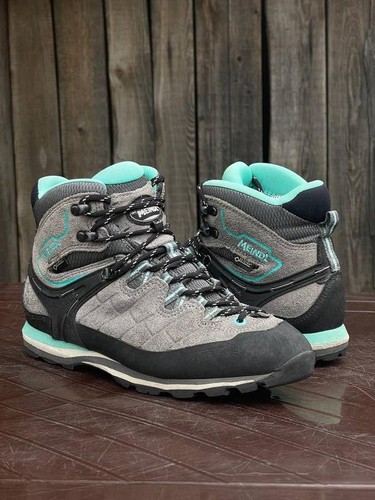 Women meindl boots grey - grey, rubber