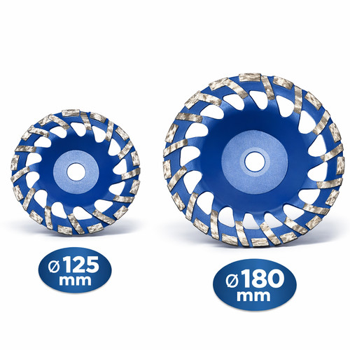 Turbo diamant schleiftopf - turbo,