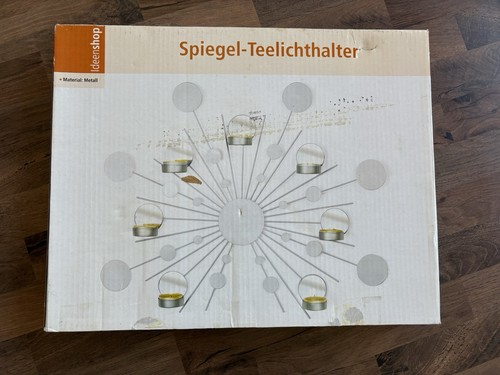 Spiegel teelichthalter aus - teelichthalter,