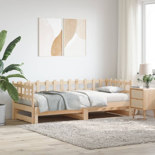 Vidaxl tagesbett ausziehbar - tagesbett,