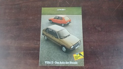 Autoprospekt citroen visa - citroen, ii