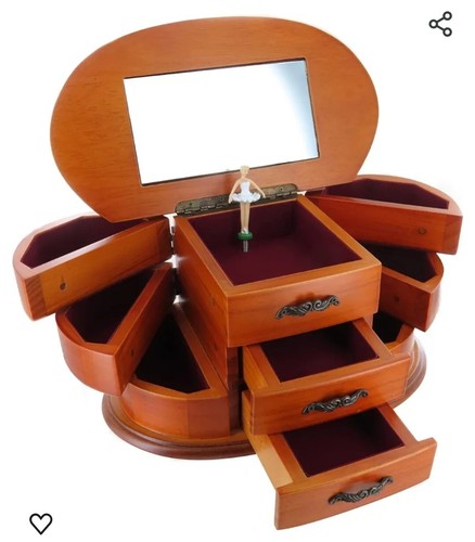 Spieluhr mechanisch groß - groß, 9