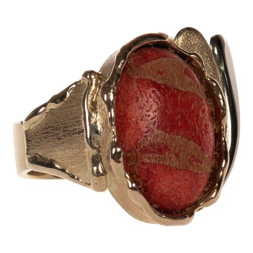 Unikat ring gold 585 mit - ring,