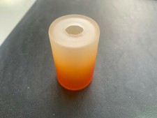 Lampenschirm Ersatzglas Glasschirm Pendellampe orange multicolor G4 ca. 11 mm 