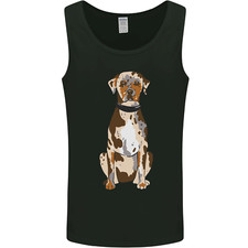 Catahoula Shepherd Dog Mens Vest Tank Top