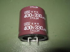 1 Stück - Elko NCC KMH 330µF/400V 105°C  35x35mm  2000h Kurz 330uF short version