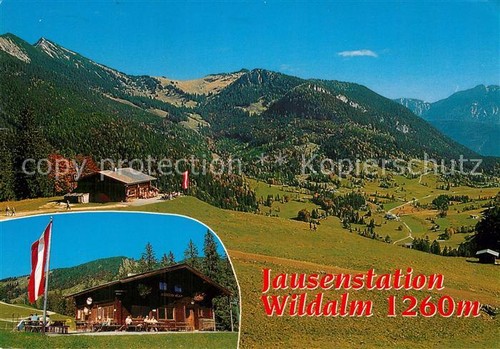 Unken jausenstation wildalm - unken,