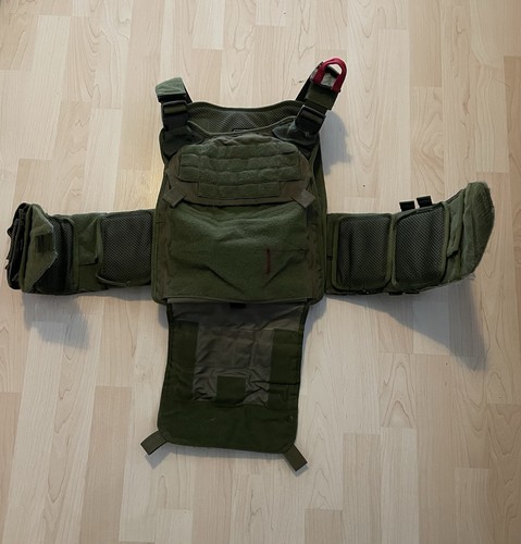 Plattenträger weste mit dummy - mit,