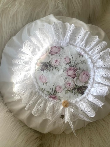 Nostalgisches kissen mit - ",