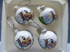 28505. Disney  Weihnachtskugeln Christbaumschmuck  Schneewittchen 4 Stück