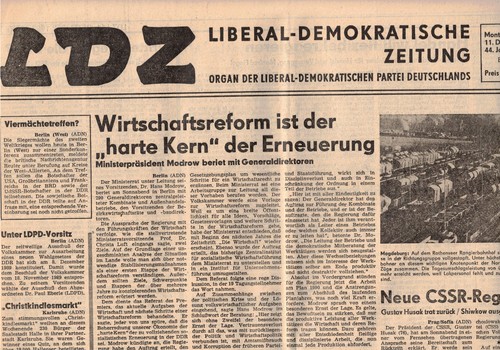 Ddr zeitung ldz - ddr, halle