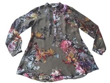 Madeleine Damen Bluse Tunika Gr S / 36 / 38 / M Langarm