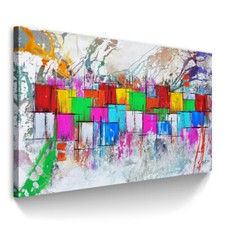 LEINWAND BILDER Abstrakt Bunt