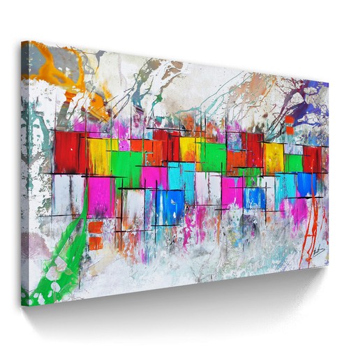 Leinwand bilder abstrakt bunt - abstrakt,